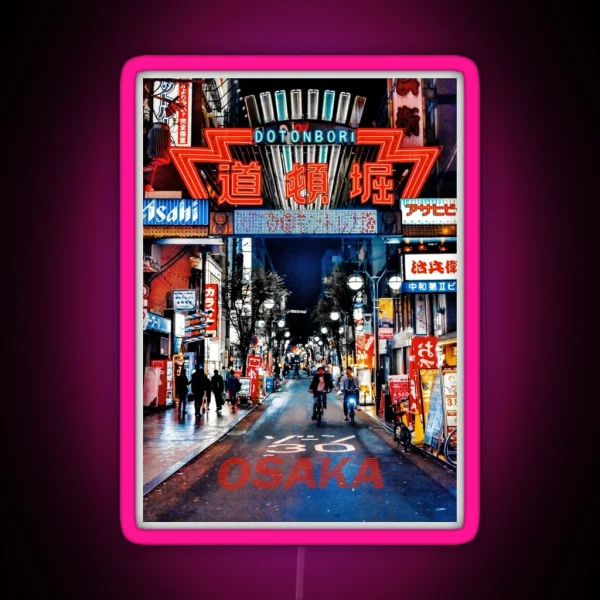 Osaka RGB Neon Sign