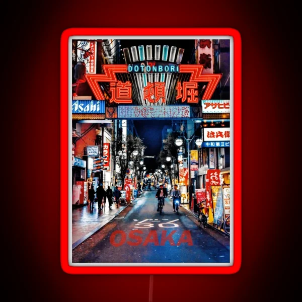 Osaka RGB Neon Sign