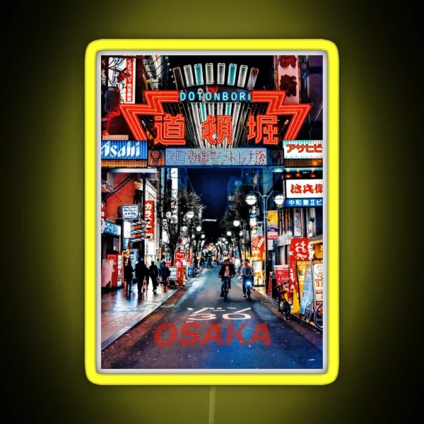 Osaka RGB Neon Sign