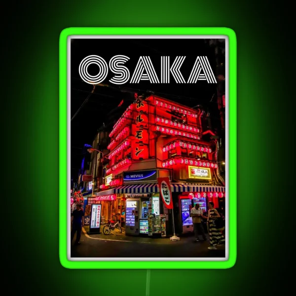 Osaka RGB Neon Sign