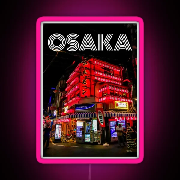 Osaka RGB Neon Sign