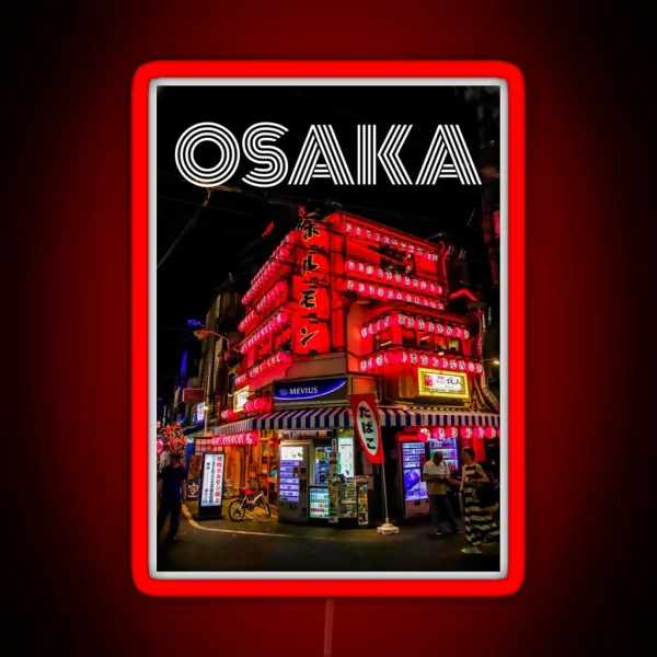 Osaka RGB Neon Sign