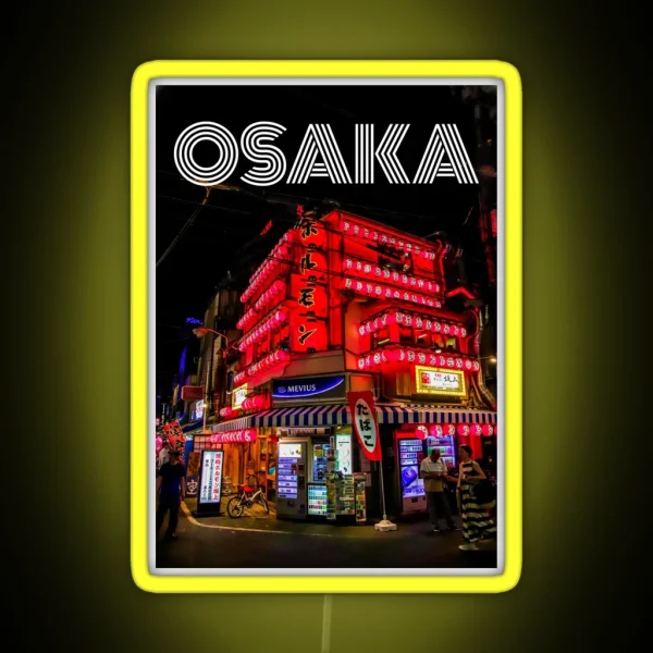 Osaka RGB Neon Sign