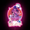 Vibrant color-changing Oshi no Ko 56 inch RGB neon signage