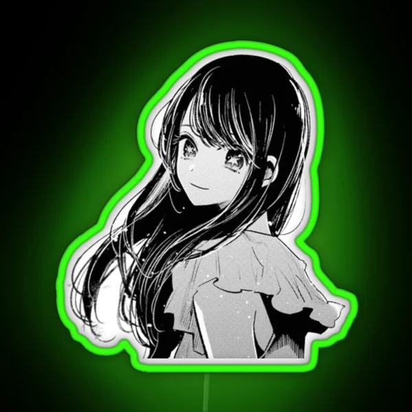 Oshi No Ko Ai Hoshina RGB Neon Sign