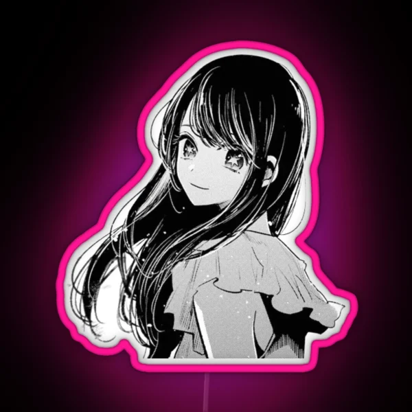 Oshi No Ko Ai Hoshina RGB Neon Sign
