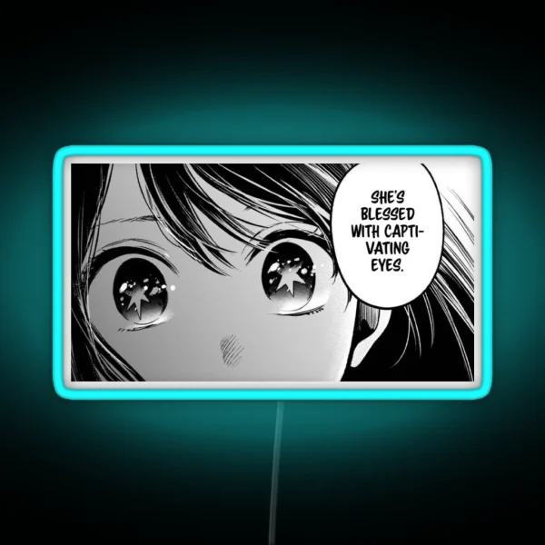 Oshi No Ko Ai S Eyes RGB Neon Sign