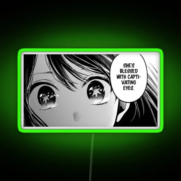 Oshi No Ko Ai S Eyes RGB Neon Sign