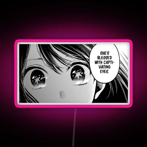 Oshi No Ko Ai S Eyes RGB Neon Sign