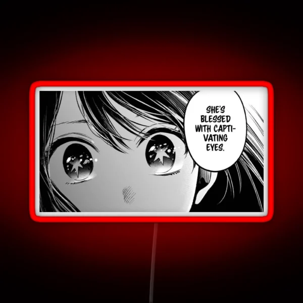 Oshi No Ko Ai S Eyes RGB Neon Sign