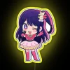 Personalized Backlit IDOL Sign with Color Changing LED Lighting Technology