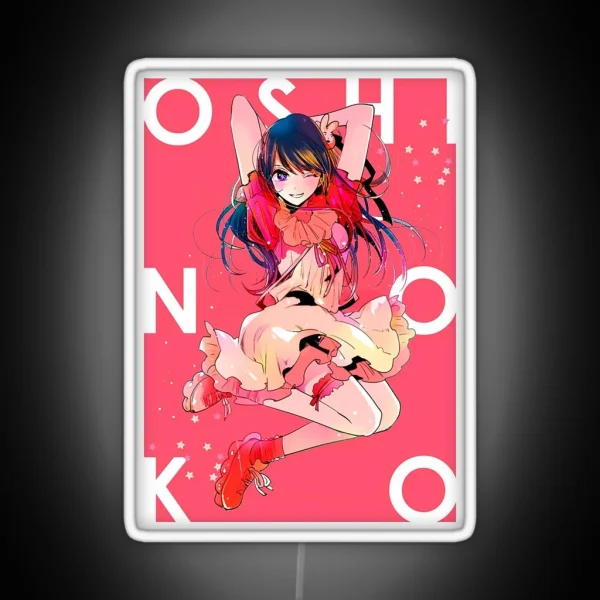 OSHI NO KO RGB Neon Sign