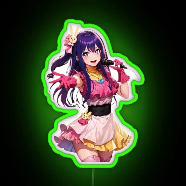 OSHI NO KO RGB Neon Sign
