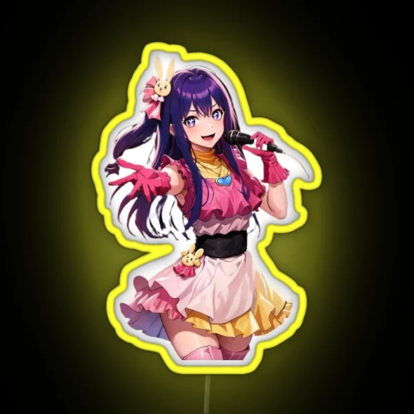 OSHI NO KO RGB Neon Sign