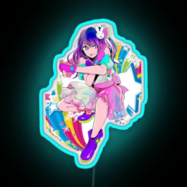 Oshi No Ko Super Star RGB Neon Sign