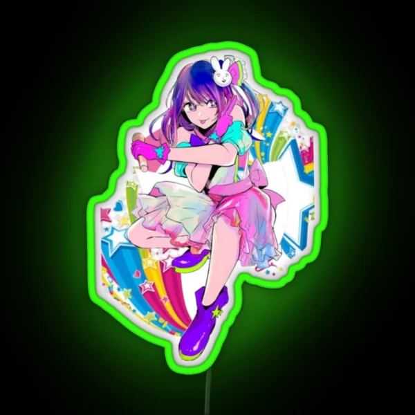 Oshi No Ko Super Star RGB Neon Sign
