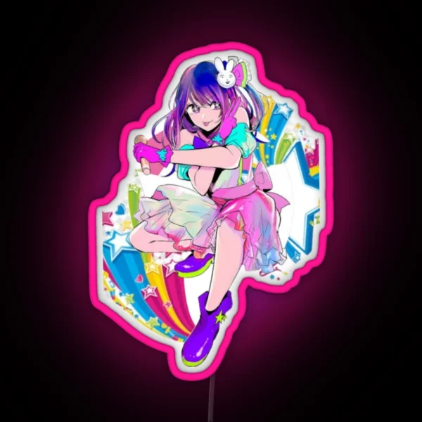 Oshi No Ko Super Star RGB Neon Sign