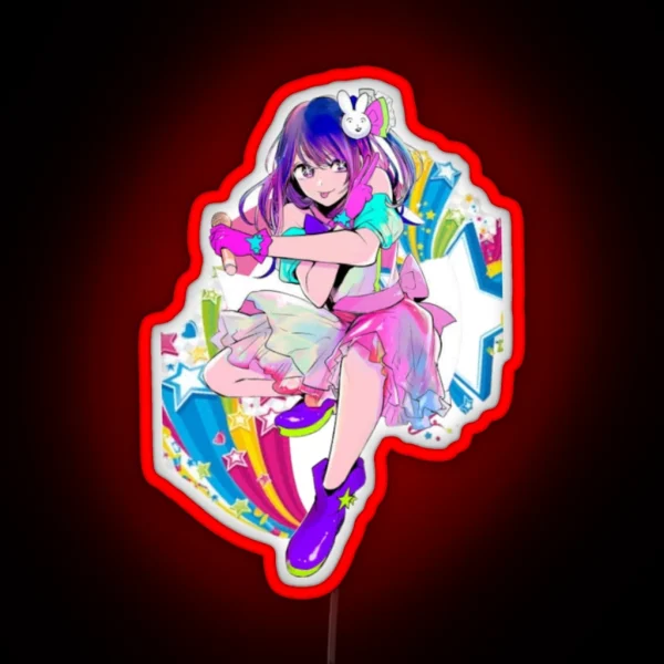 Oshi No Ko Super Star RGB Neon Sign