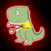 Add a touch of prehistoric flair with this T-Rex Sign.