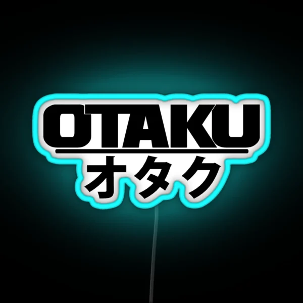 Otaku RGB Neon Sign