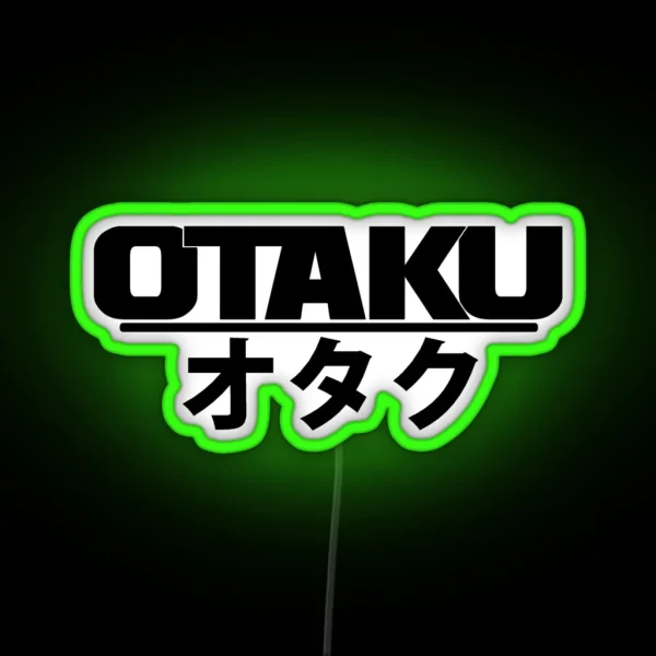 Otaku RGB Neon Sign