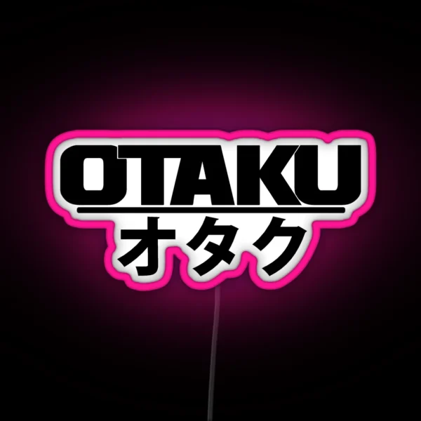 Otaku RGB Neon Sign