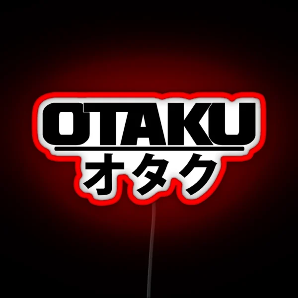 Otaku RGB Neon Sign