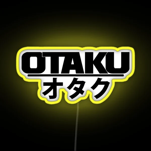 Otaku RGB Neon Sign