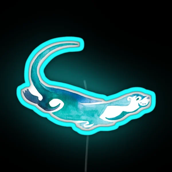Otterly Adorable RGB Neon Sign