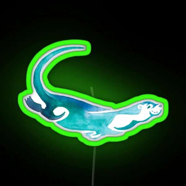 Otterly Adorable RGB Neon Sign