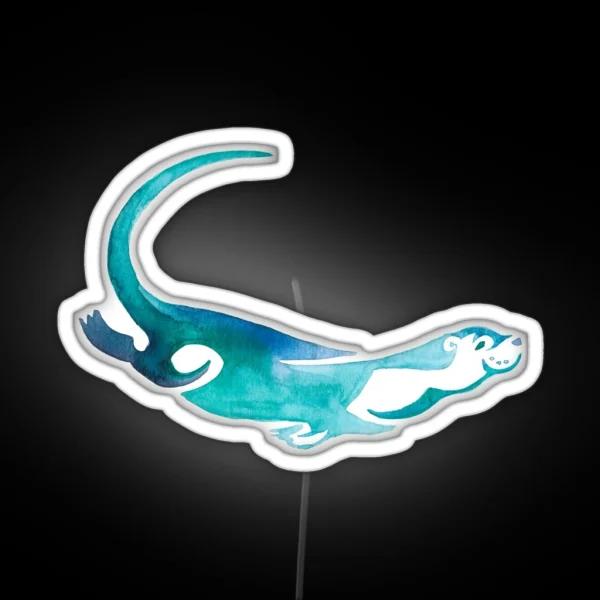 Otterly Adorable RGB Neon Sign