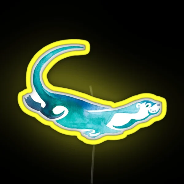 Otterly Adorable RGB Neon Sign
