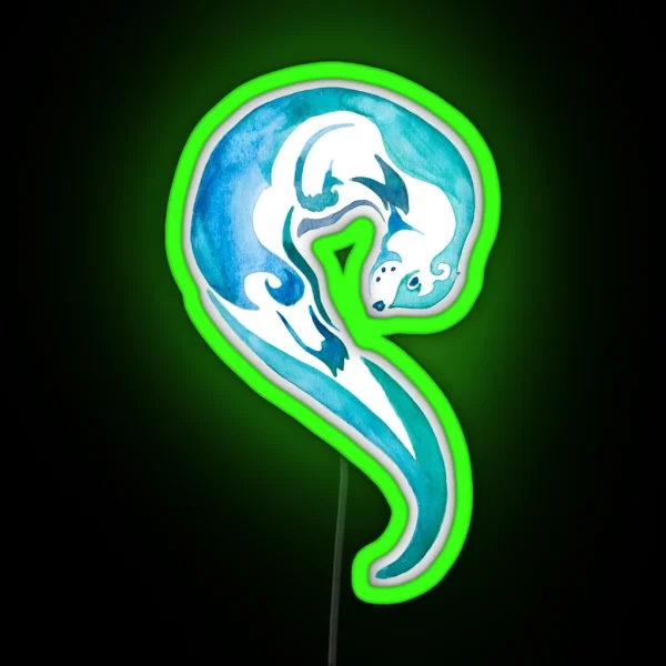 Otterly Adorable RGB Neon Sign