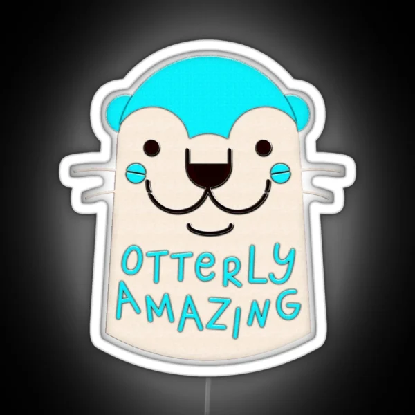 Otterly Amazing RGB Neon Sign