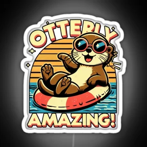 Otterly Amazing RGB Neon Sign