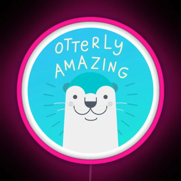 Otterly Amazing RGB Neon Sign