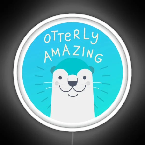Otterly Amazing RGB Neon Sign