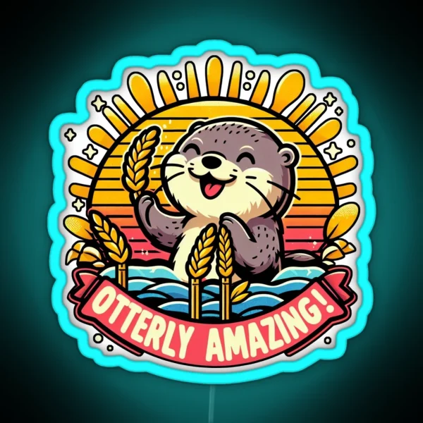 Otterly Amazing V2 RGB Neon Sign