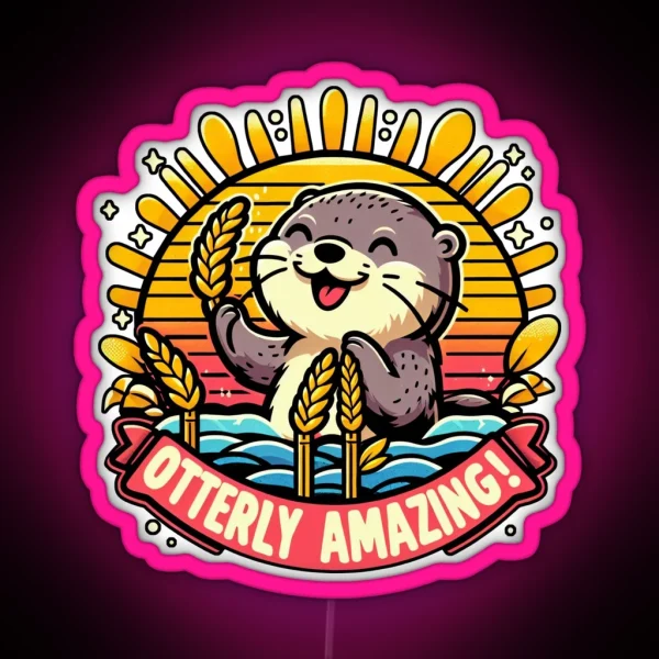 Otterly Amazing V2 RGB Neon Sign