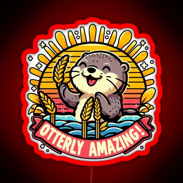 Otterly Amazing V2 RGB Neon Sign
