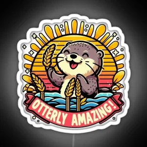 Otterly Amazing V2 RGB Neon Sign