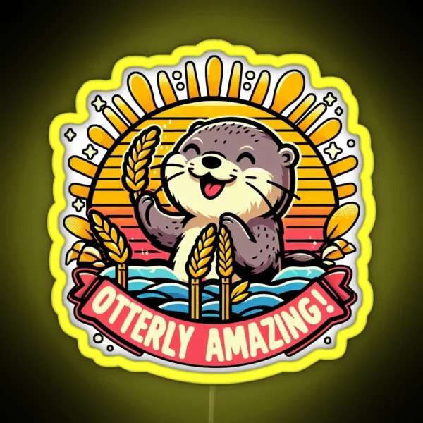 Otterly Amazing V2 RGB Neon Sign