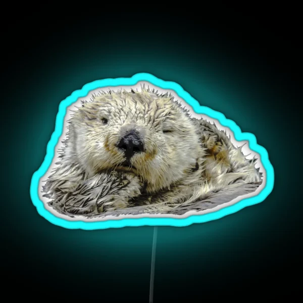 Otterly Blissful RGB Neon Sign