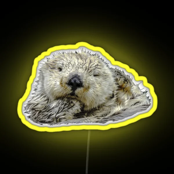 Otterly Blissful RGB Neon Sign