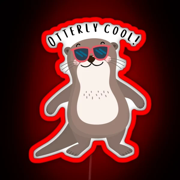 Otterly Cool RGB Neon Sign