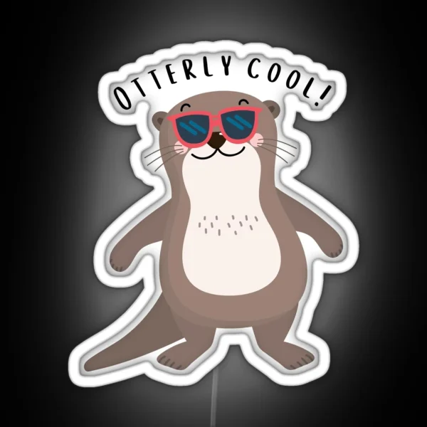 Otterly Cool RGB Neon Sign