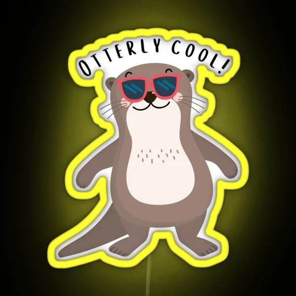 Otterly Cool RGB Neon Sign