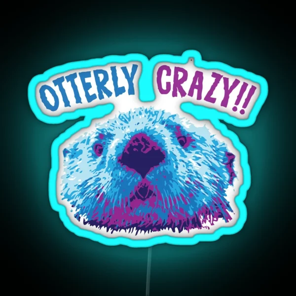 Otterly Crazy RGB Neon Sign