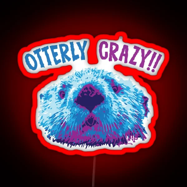 Otterly Crazy RGB Neon Sign