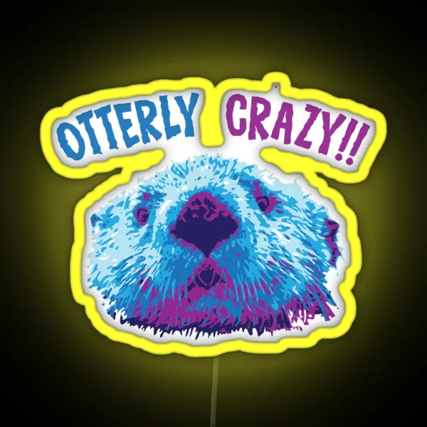 Otterly Crazy RGB Neon Sign